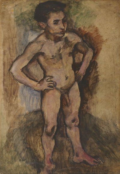 Modelo italiano de Jules Pascin